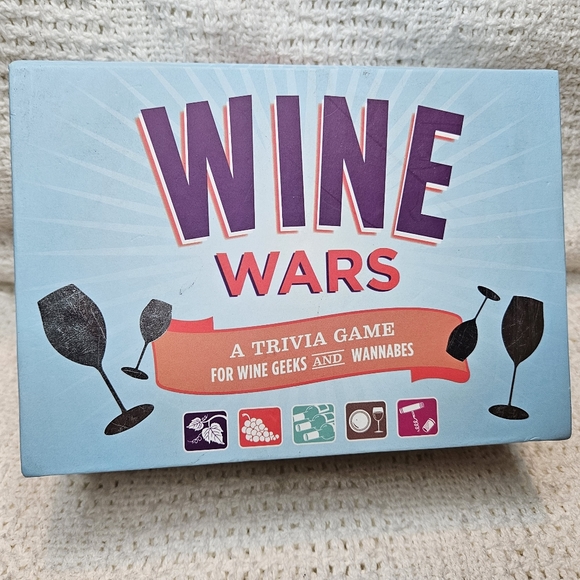 Other - Wine Wars Trivia Game Card Game